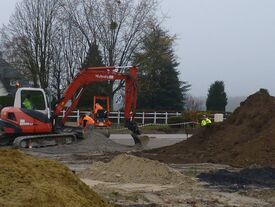 Construction d'un City stade