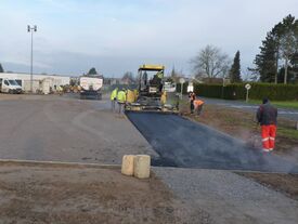 Construction d'un City stade