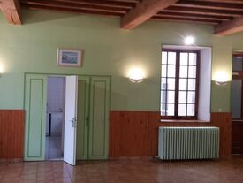Salle Padovani avant travaux de peinture