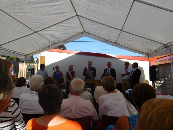 Inauguration de la Maison Médicale le 30 août 2019 - Discours de M. CALMUS, Maire de Liesse