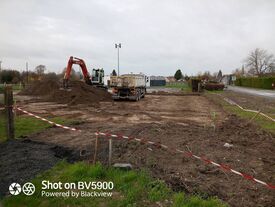 Construction d'un City stade