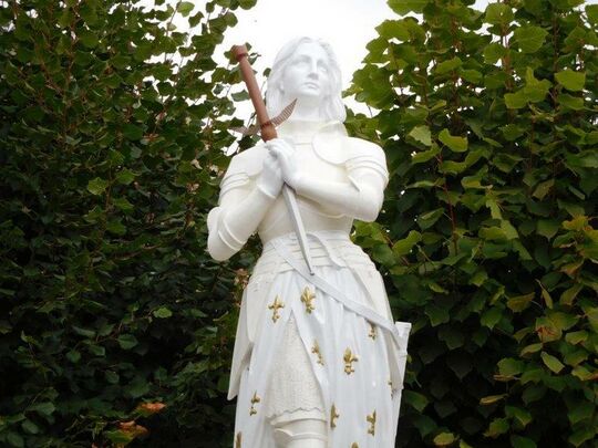 Statue Jeanne d'Arc Liesse Notre-Dame