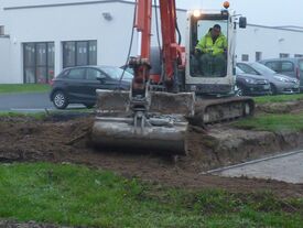 Construction d'un City stade