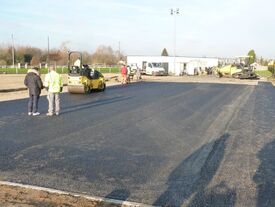 Construction d'un City stade